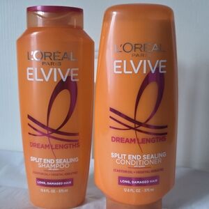 L'Oreal Elvive Dream Lengths Hair Care Set - Vibrant Orange